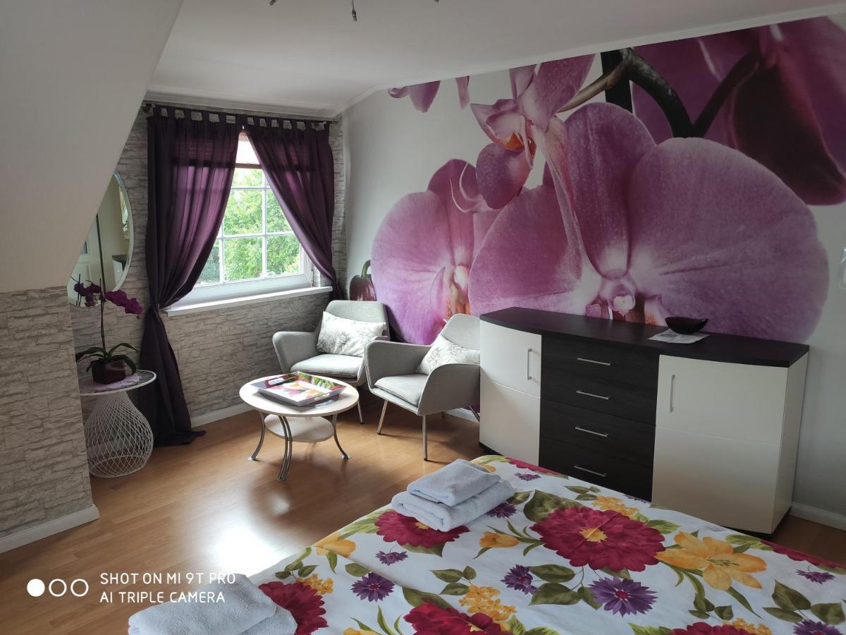 Blumen Apartment Hamburg-Harburg Buitenkant foto