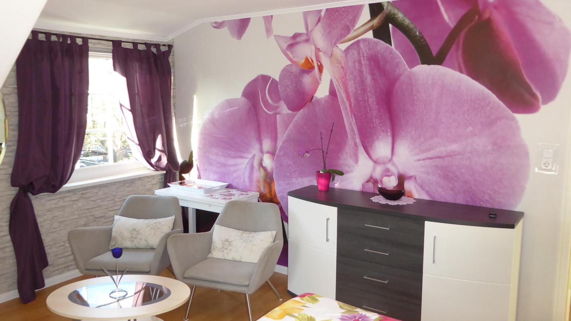 Blumen Apartment Hamburg-Harburg Buitenkant foto