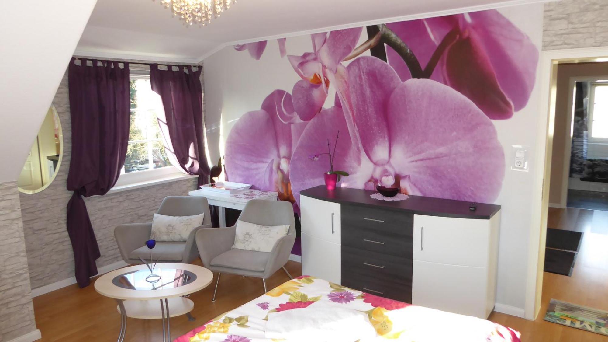 Blumen Apartment Hamburg-Harburg Buitenkant foto
